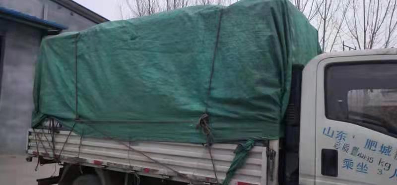 一車EPE珍珠棉發(fā)往山東鄒城